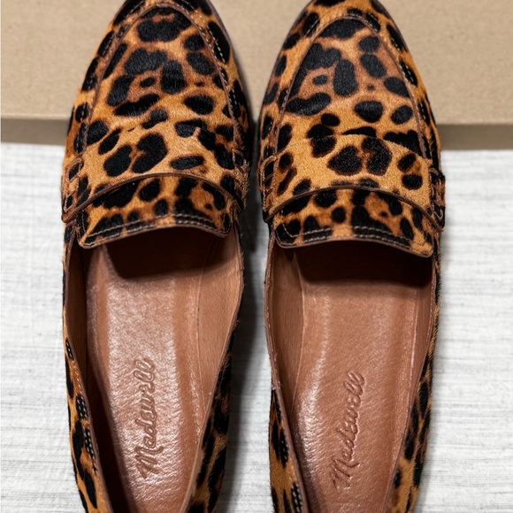 Madewell Penny Loafer in Leopard Calf Hair - Picture 7 of 7